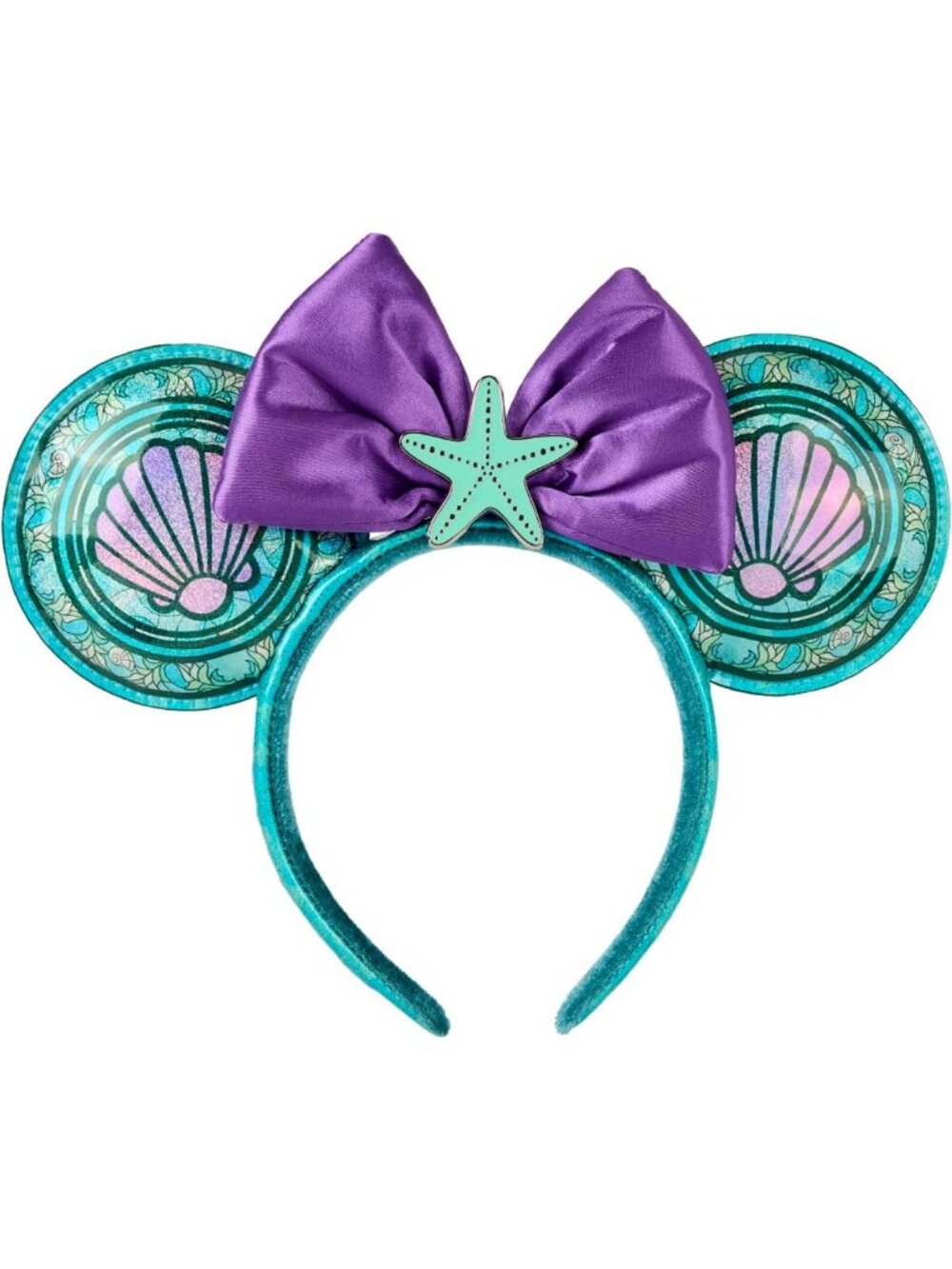 Stained Glass Ariel Ears - Disney Princess Collection, Lounge & Play Accessories